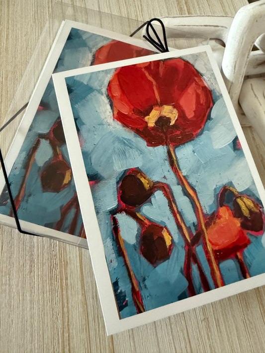 Poppies Card Set