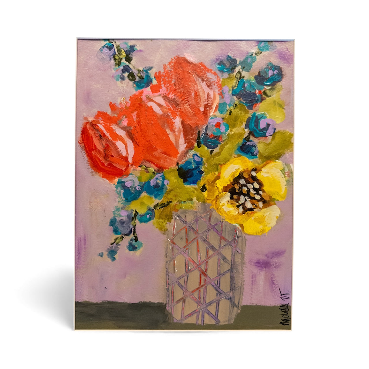 Original Mixed Media on Paper (9x12)