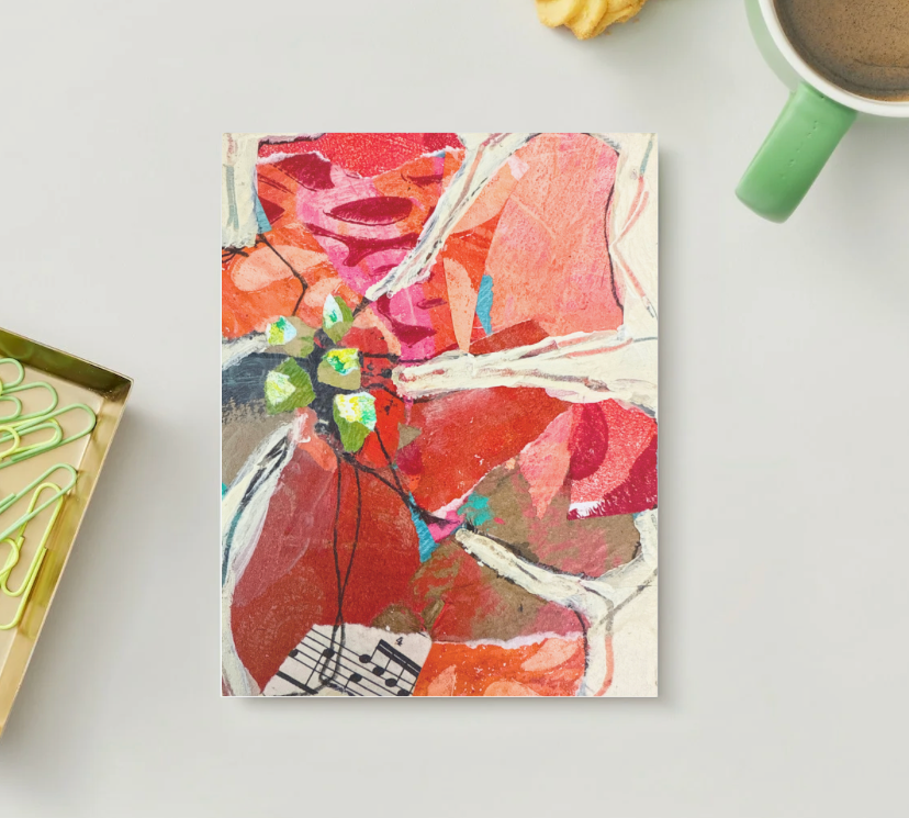 Holiday Art Postcard Set (Set of 5)-Includes Envelopes