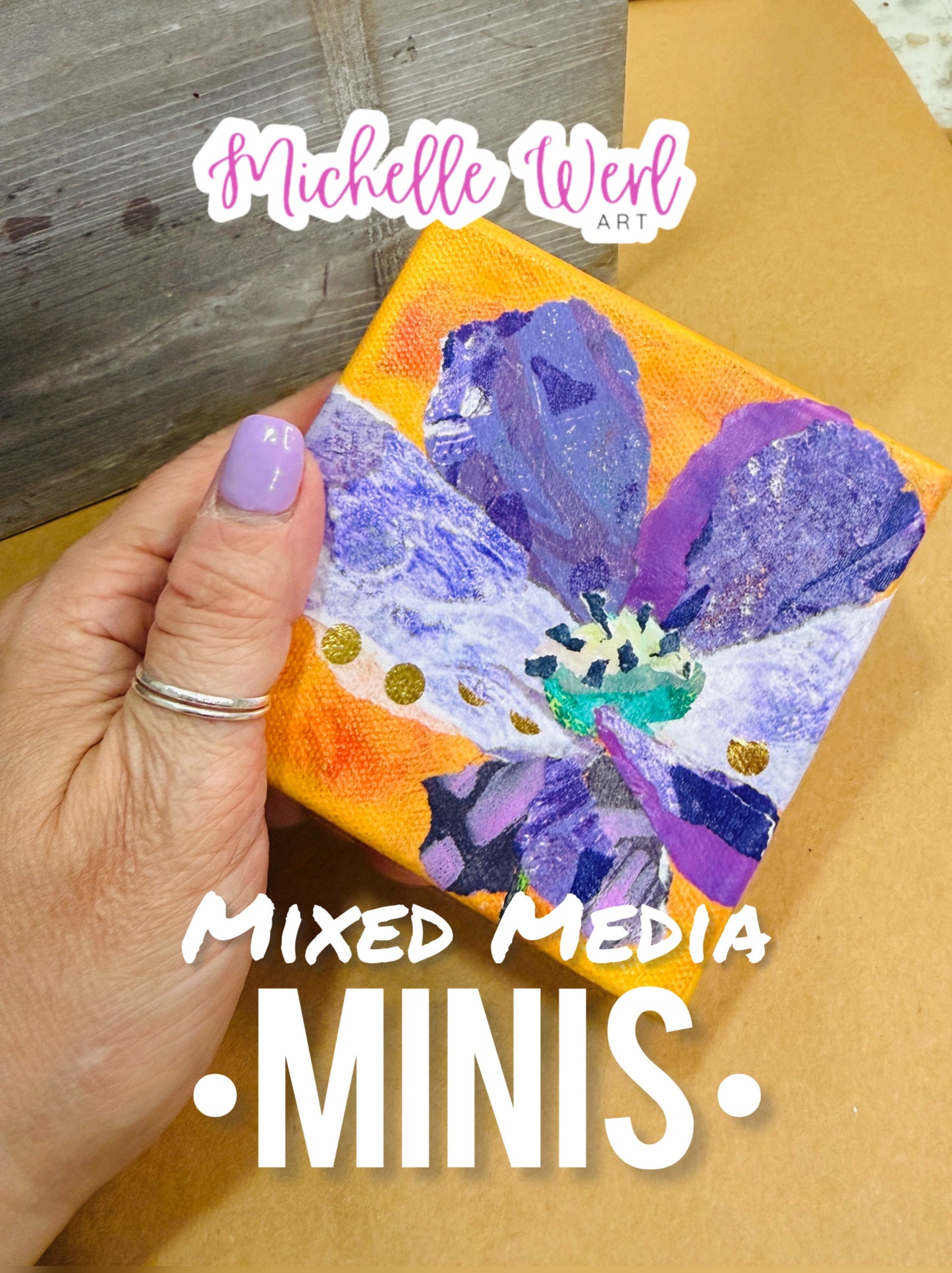 Mixed Media Minis Online Workshop