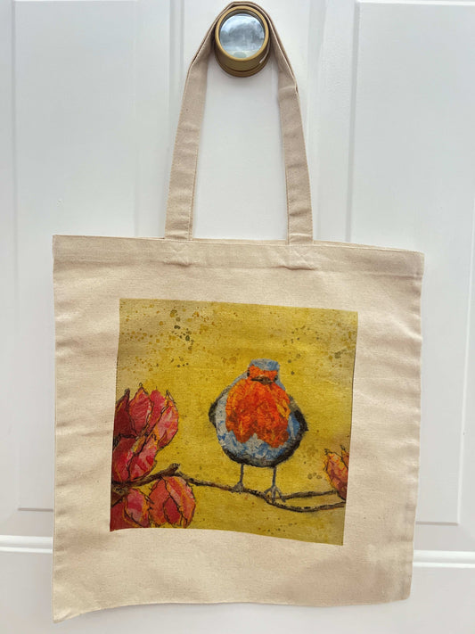 Mountain Bird Tote Bag