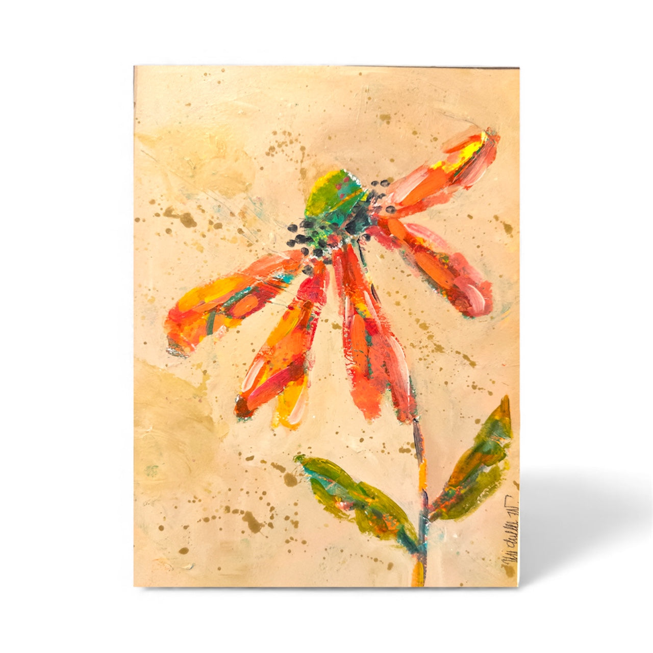 Original Mixed Media on Paper (9x12)