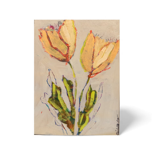 Original Mixed Media on Paper (9x12)