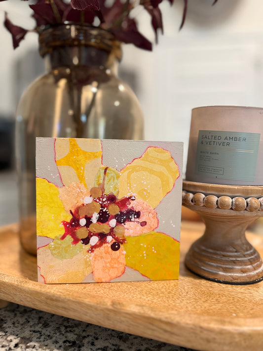 Blooming Bright Mini Art Block