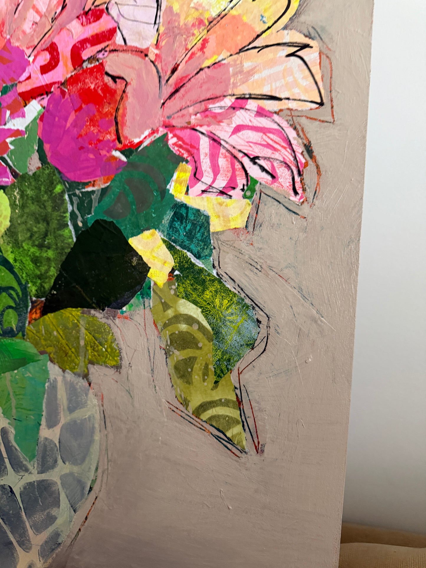 Mother's Day 2023 - Original Mixed Media Collage (24” Square)