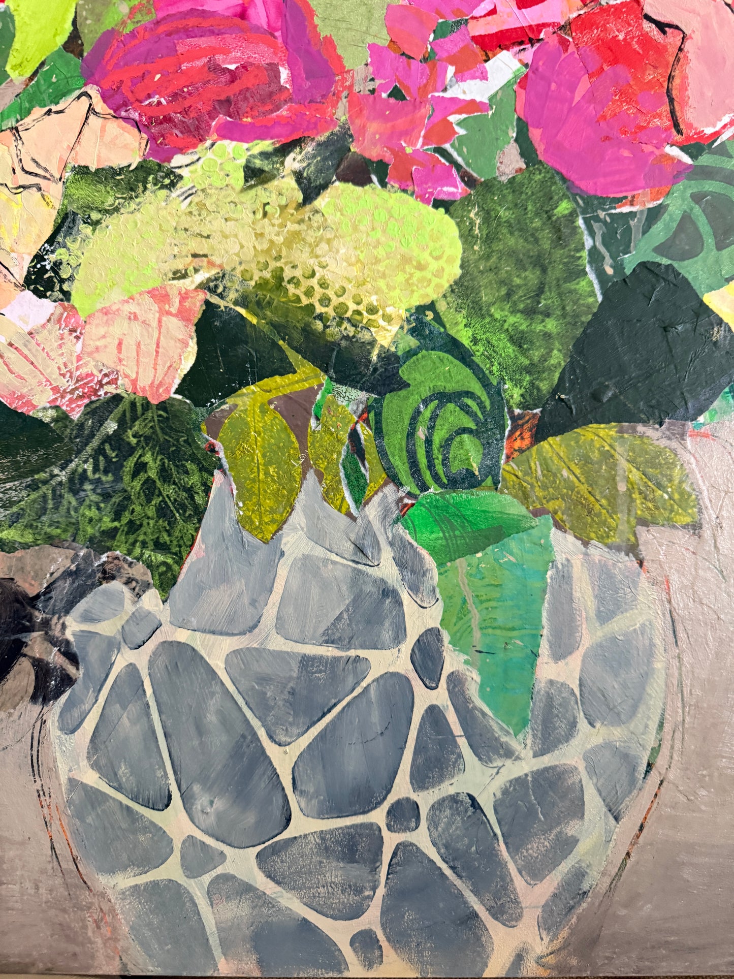 Mother's Day 2023 - Original Mixed Media Collage (24” Square)