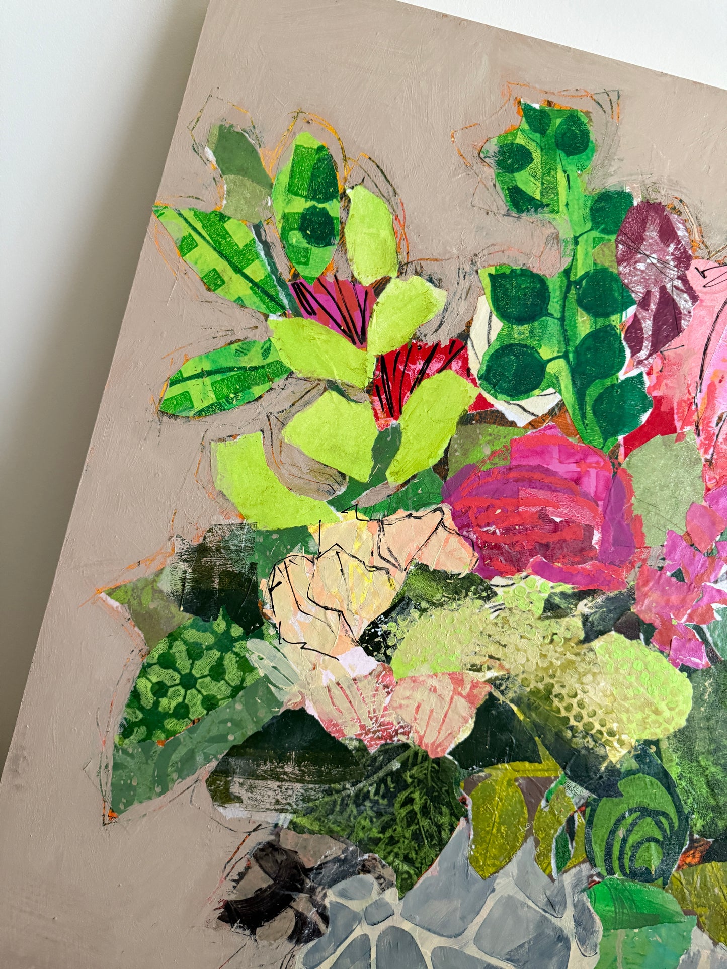 Mother's Day 2023 - Original Mixed Media Collage (24” Square)